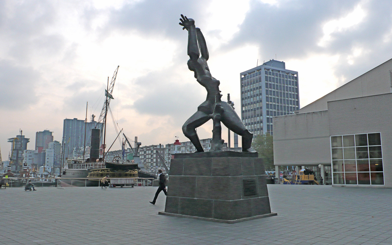 Ossip Zadkine - De verwoeste stad - Plein 1940