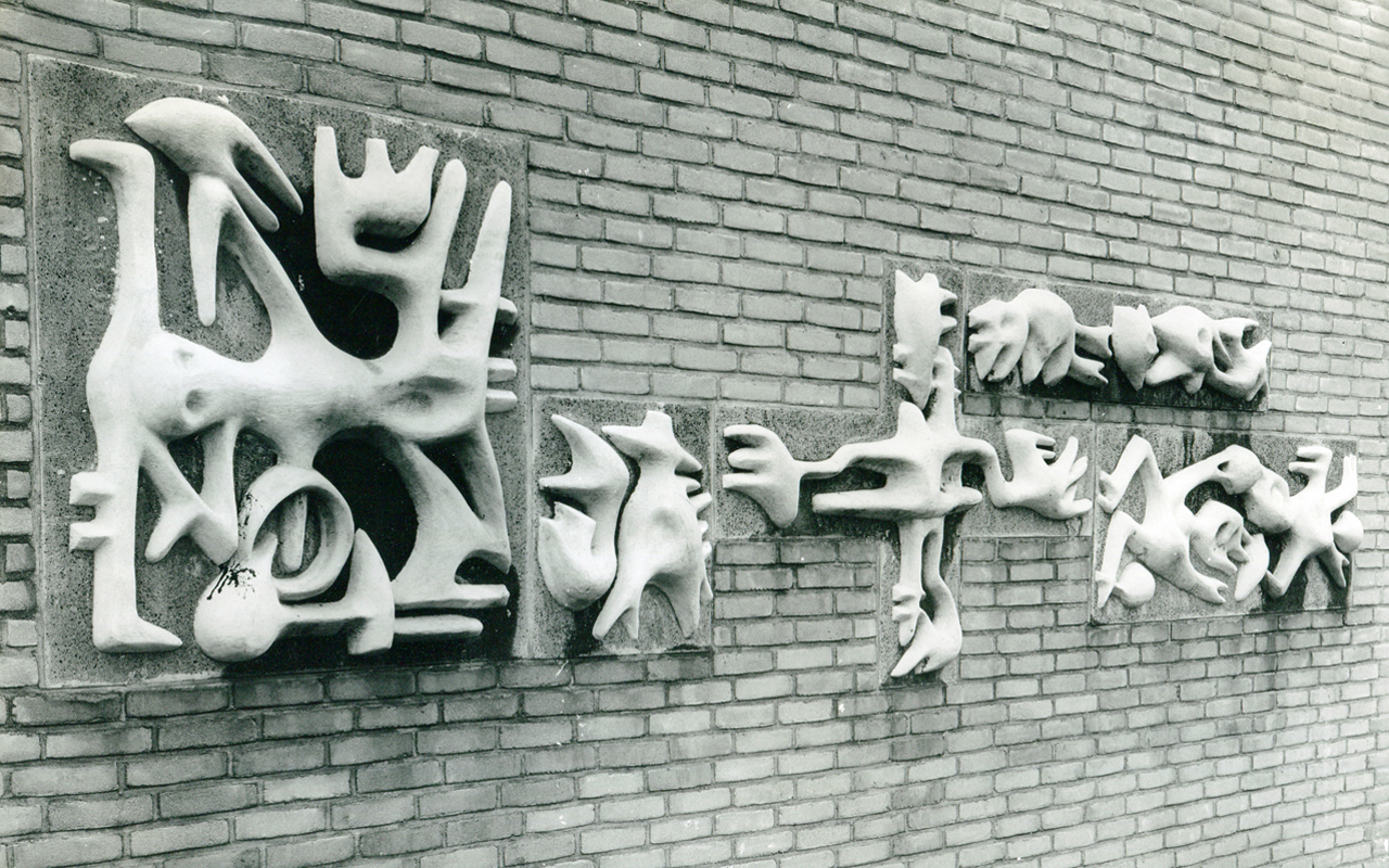 Lotti van der Gaag - Birds and fish - Dutch Garden