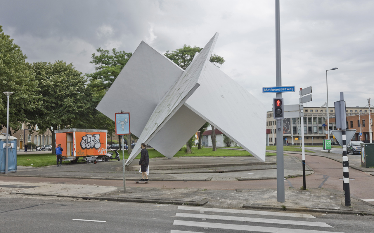 Lucien den Arend - Hommage aan Oud en Van Doesburg - Marconiplein