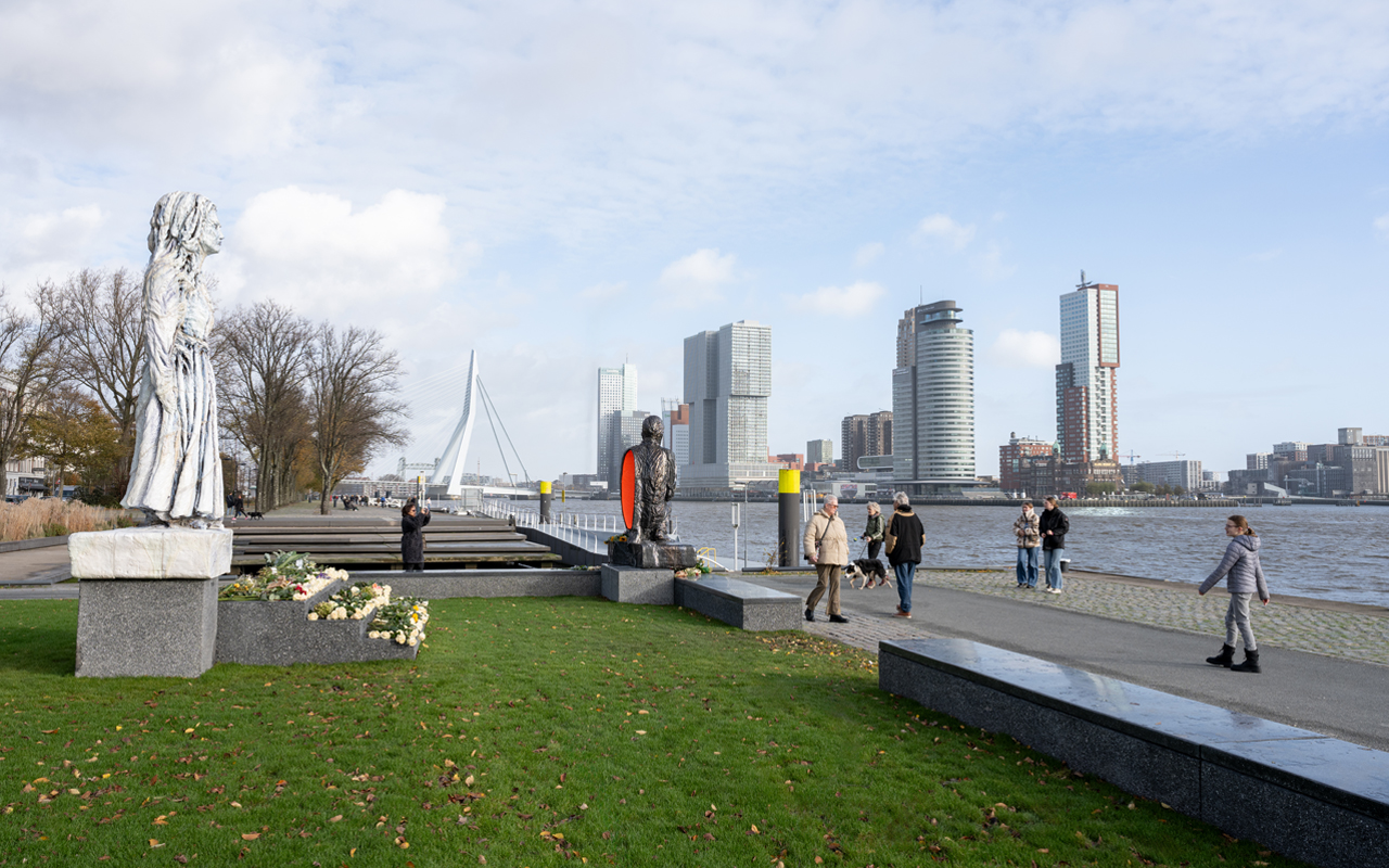 Anne Wenzel - Razzzia monument - Parkkade